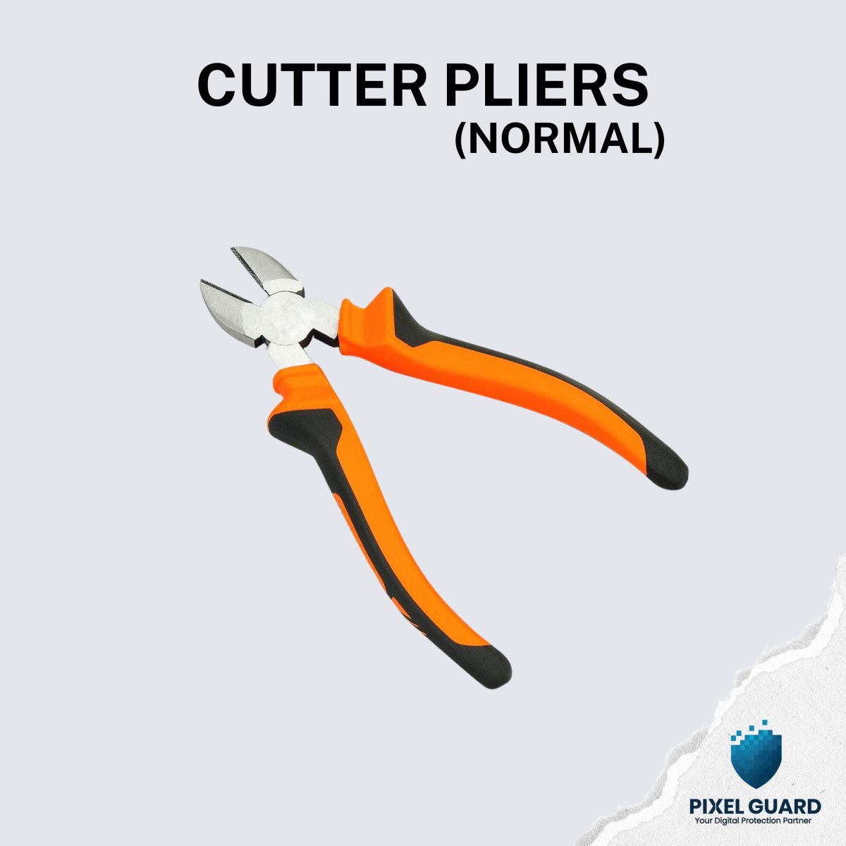 1520image201.jpg SIDE CUTTER PLIER 6" ( NORMAL ) - Image 1