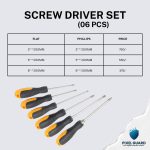 SCRE DRIVERS SET (6" / 5" / 3" * 200MM )